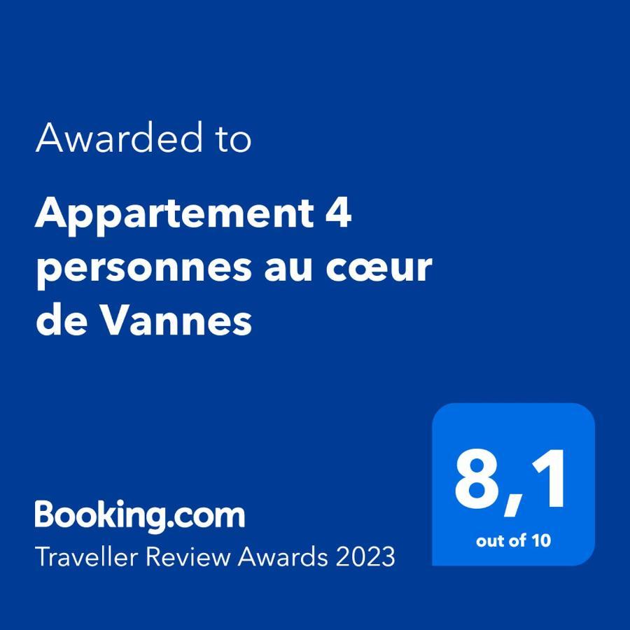 Appartement 4 Personnes Au Coeur De Vannes Exterior foto